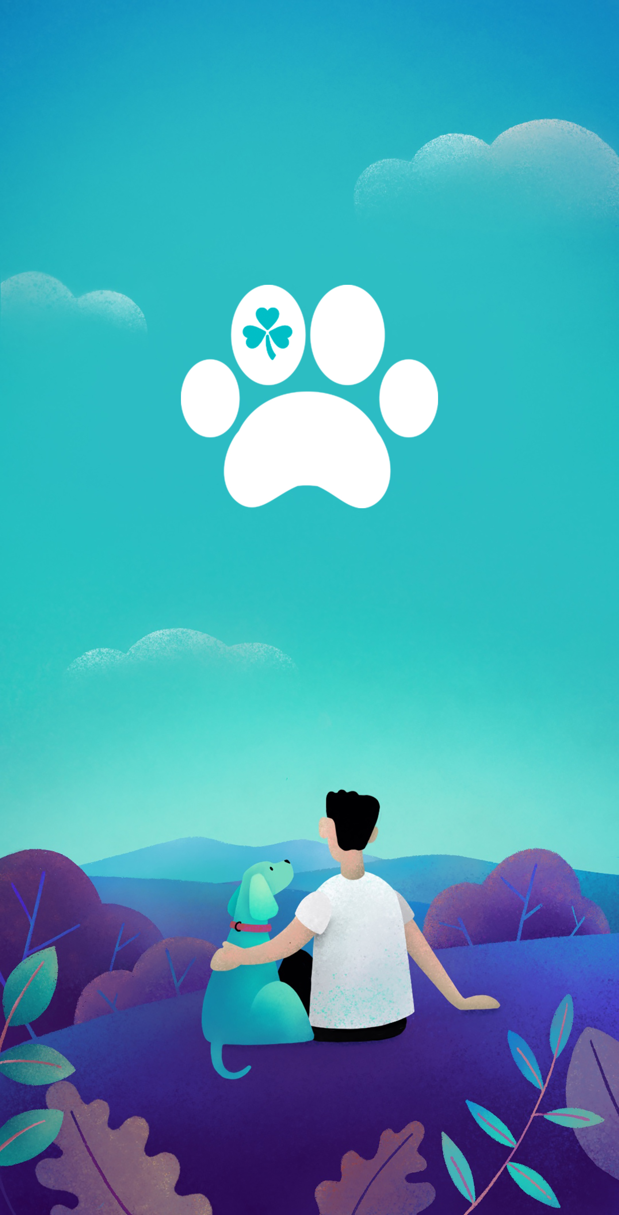 Bark Around Ireland app home screen